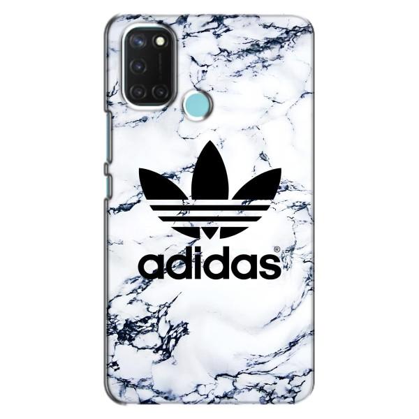 Чехлы Адидас для Realme C17 (AlphaPrint) – Адидас на мраморе