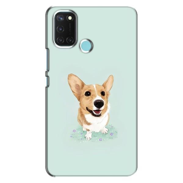 Чехлы с собаками для Realme C17 (VPrint) – Корги