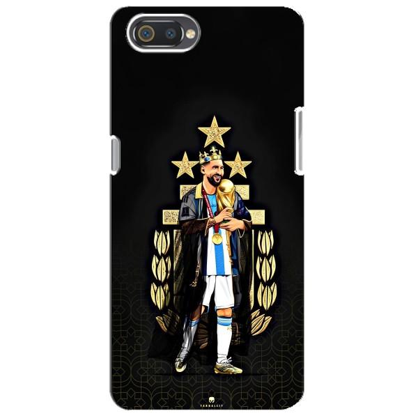 Чохли для Realme C2 (Leo чемпіон) (AlphaPrint) – Мессі Король