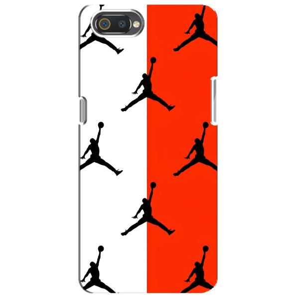 Чехлы для Realme C2 - с картинкой JORDAN (AlphaPrint) – Лого Джордан