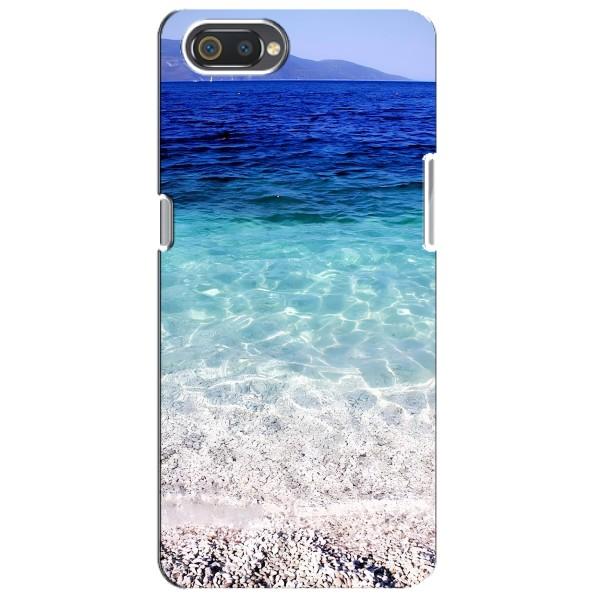 Силиконовый чехол с КАРТИНКАМИ лето для Realme C2 (AlphaPrint) – Море