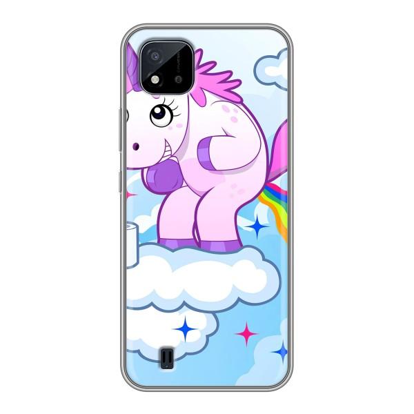 Чохол Unicorn на Realme C11 (2021) / C20 – Веселка Єдиноріга