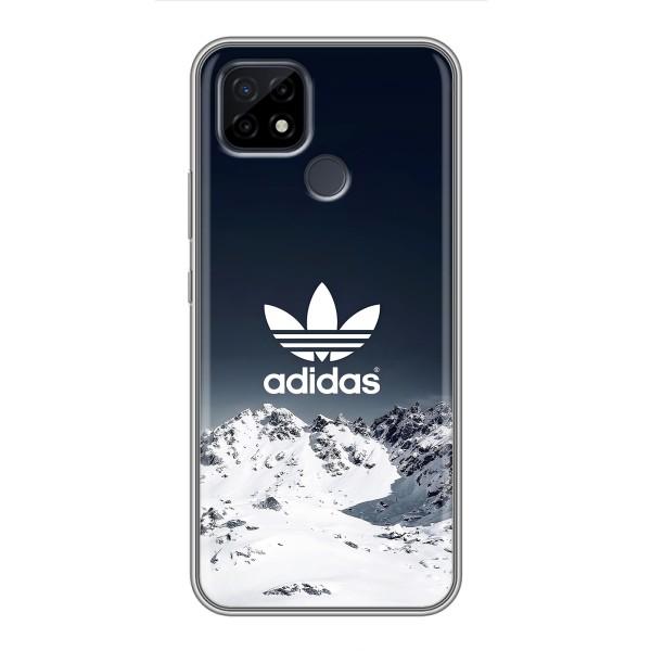 Чехлы Адидас для Realme C21 (AlphaPrint) – Адидас в горах