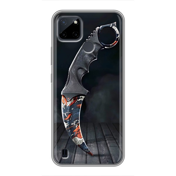 Чохол КІБЕРСПОРТ для Realme C21Y – Кинжал КС ГО