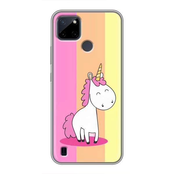Чохол Unicorn на Realme C21Y – Яскравий Єдинорог