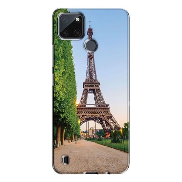 Чехол Эйфелева Башня для Realme C21Y - (AlphaPrint) – Дорога в Париж