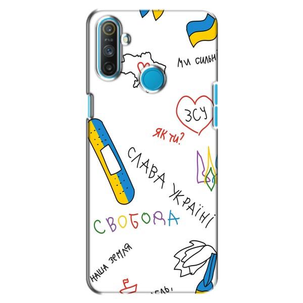 Чохли (Доброго вечора, ми за України) для Рілмі C3 (AlphaPrint) – Стикер