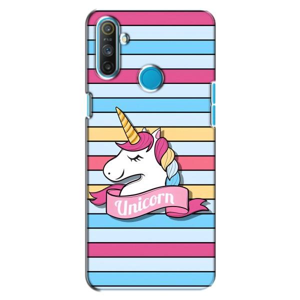 Чехол для Реалми С3 - (Единорожки - Новинки) (AlphaPrint) – Unicorn