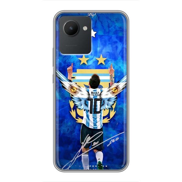 Чохли для Realme C30 (Leo чемпіон) (AlphaPrint) – Мессі збірна