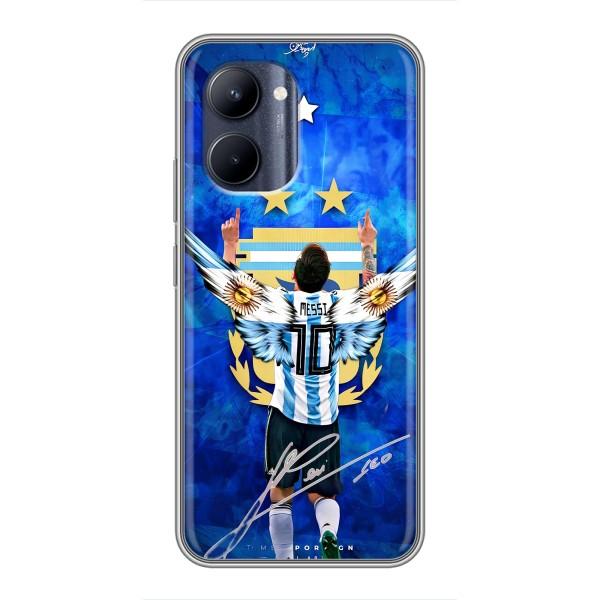 Чехлы для Realme C33 (Leo чемпион) (AlphaPrint) – Месси сборная