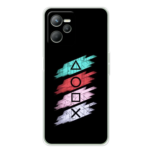 Чехол КИБЕРСПОРТ для Realme C36 – Значки Sony