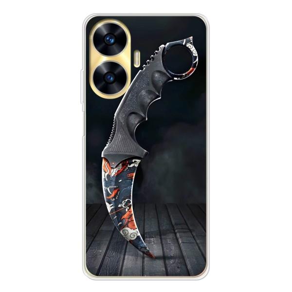 Чехол КИБЕРСПОРТ для Realme C56 – Кинжал КС ГО