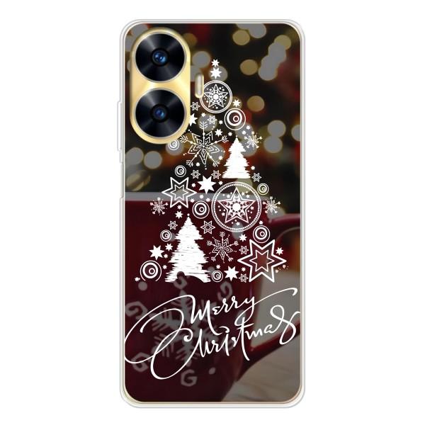 Різдвяні Чохли для Realme C56 (VPrint) – Ялинка яскрава