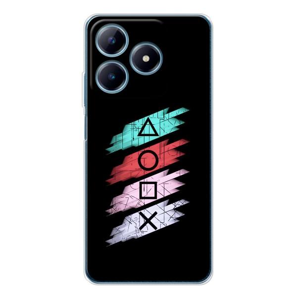 Чехол КИБЕРСПОРТ для Realme C61 – Значки Sony