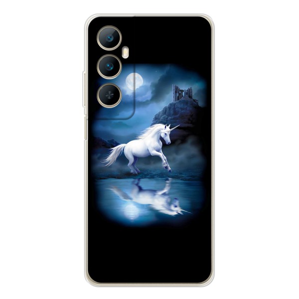 Чехол Unicorn на Realme C66 – Единорог