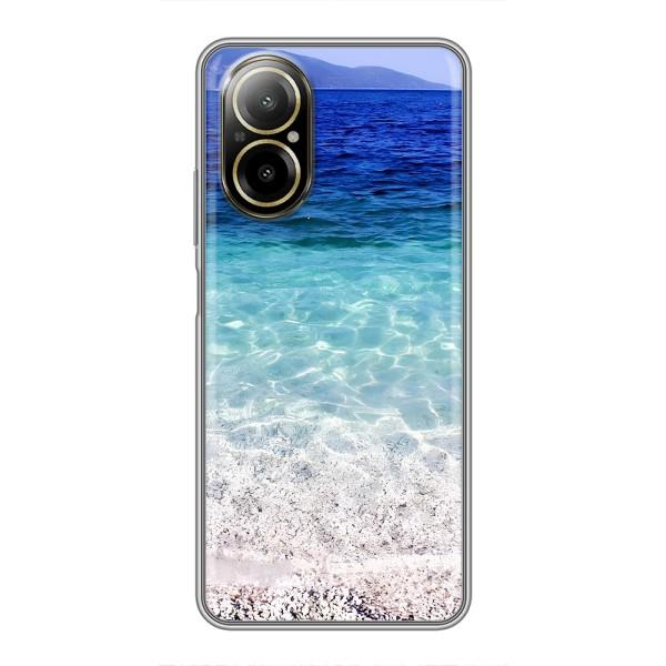 Силиконовый чехол с КАРТИНКАМИ лето для Realme C67 (AlphaPrint) – Море