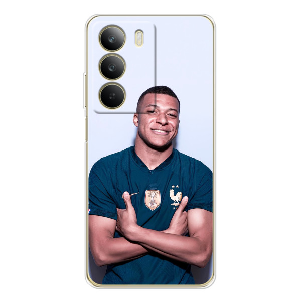 Чехол (TPU) с Футболистом на Realme C71 – Мбаппешичка