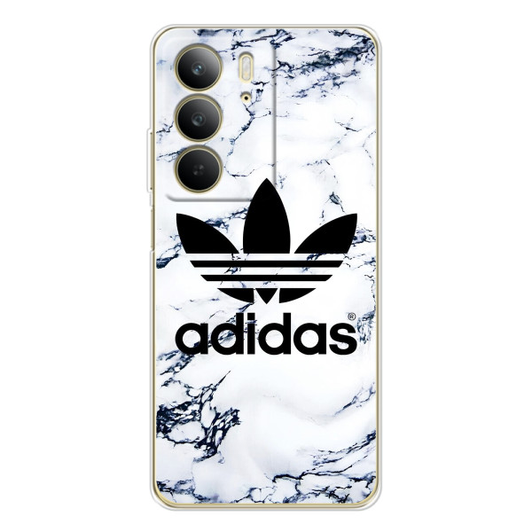 Чохли Адидас для Realme C73 5G (AlphaPrint) – Адідас на мраморі