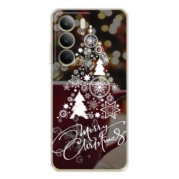 Різдвяні Чохли для Realme C73 5G (VPrint) – Ялинка яскрава