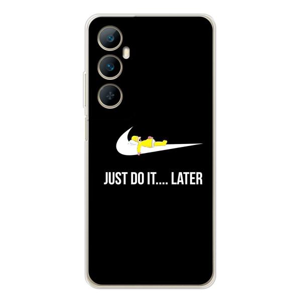 Чохол з логтипом Найк на Realme C75 – Nike just do it