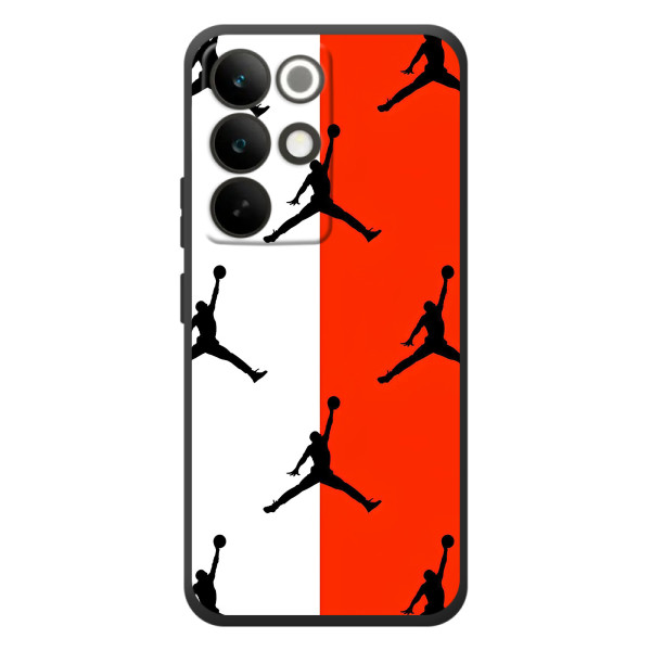 Чохли для RealMe C85 Pro - з картинкою JORDAN (AlphaPrint) – Лого Джордан