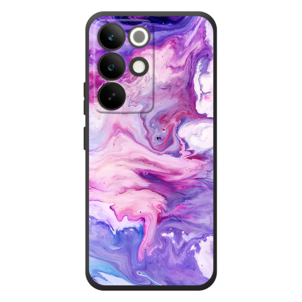 Чехлы с тематикой "Мрамор" на Реалми C85 Про – Фиолетовый мрамор