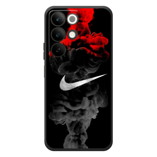 Чохол з логтипом Найк на RealMe C85 – Найк на чорному