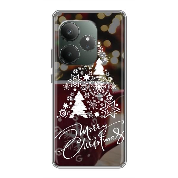 Різдвяні Чохли для Realme GT 6 (VPrint) – Ялинка яскрава