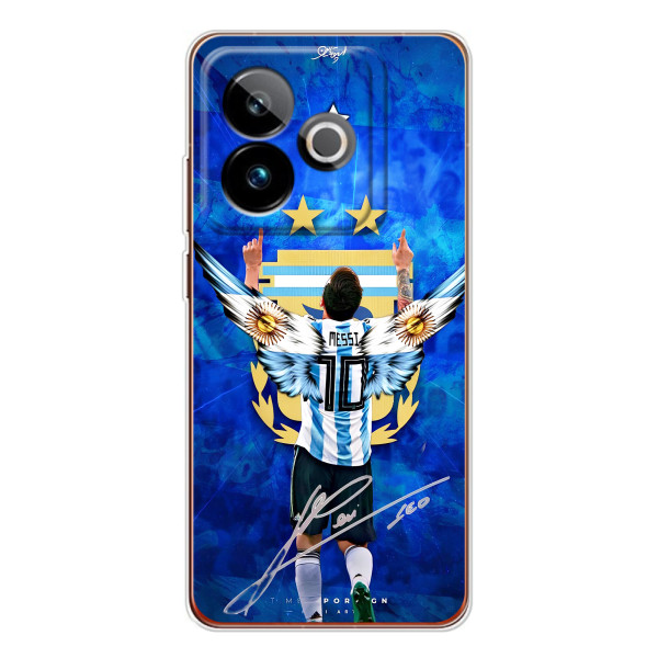 Чохли для Realme GT 7 (Leo чемпіон) (AlphaPrint) – Мессі збірна