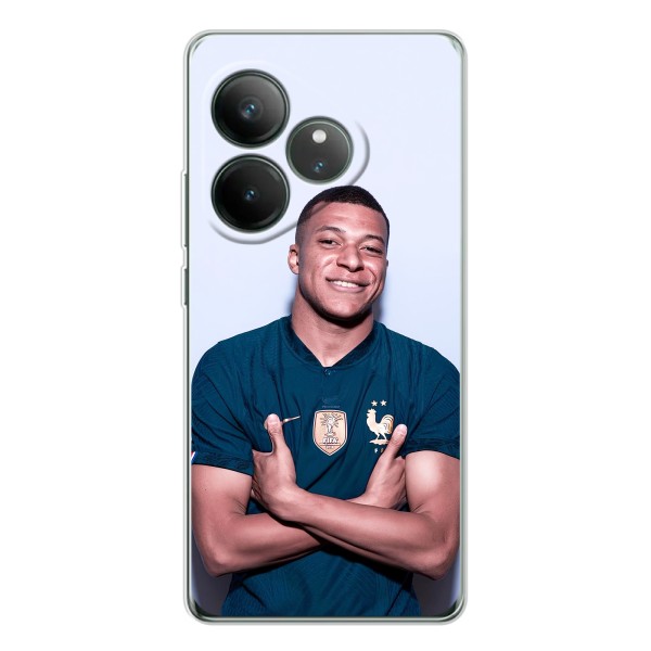 Чехол (TPU) с Футболистом на Realme GT 7 – Мбаппешичка