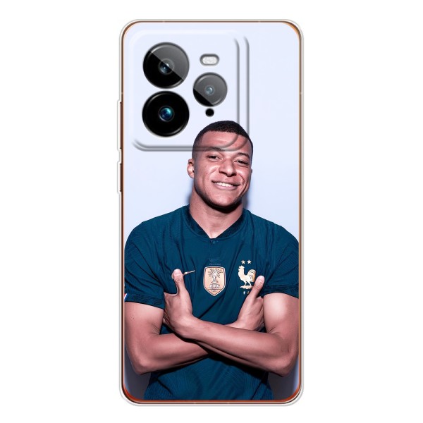 Чохол (TPU) з Футболістом на Realme GT 7Pro – Мбаппешичка