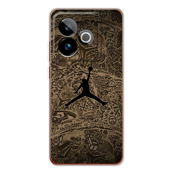 Чехлы для Realme GT 7T - с картинкой JORDAN (AlphaPrint) – Logo Jordan