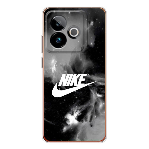 Чехол с логотипом Найк на Realme GT 7T – Найк дымчатый