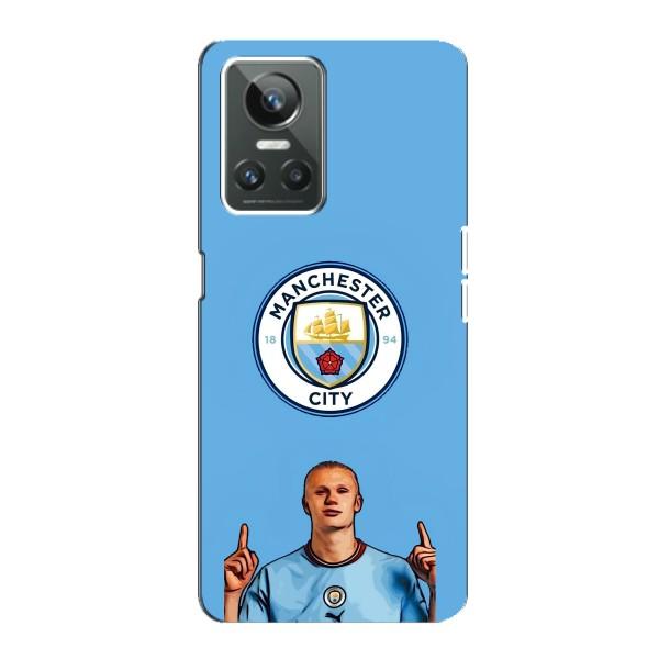 Чехлы с футболистом Ерлинг Холанд для Realme GT Neo 3 (AlphaPrint) – Холанд Манчестер Сити