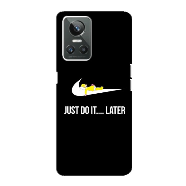 Чехол с логотипом Найк на Realme GT Neo 3 – Nike just do it
