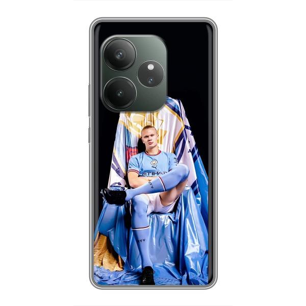 Чехлы с футболистом Ерлинг Холанд для Realme GT Neo 6 SE (AlphaPrint) – футболист Холанн