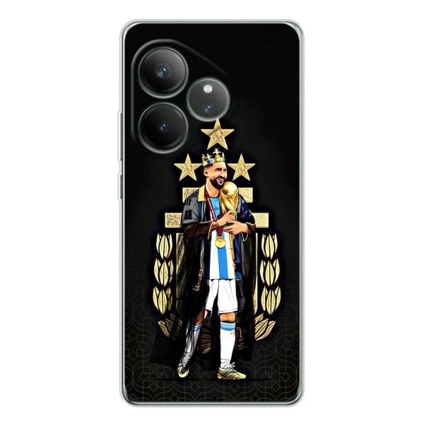 Чехлы для Realme GT Neo 6 (Leo чемпион) (AlphaPrint) – Месси Король