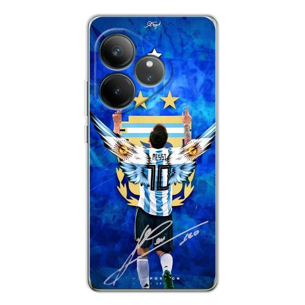 Чехлы для Realme GT Neo 6 (Leo чемпион) (AlphaPrint) – Месси сборная