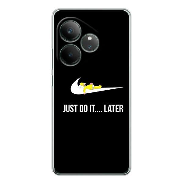 Чохол з логтипом Найк на Realme GT Neo 6 – Nike just do it