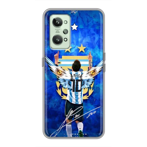 Чехлы для Realme GT2 (Leo чемпион) (AlphaPrint) – Месси сборная