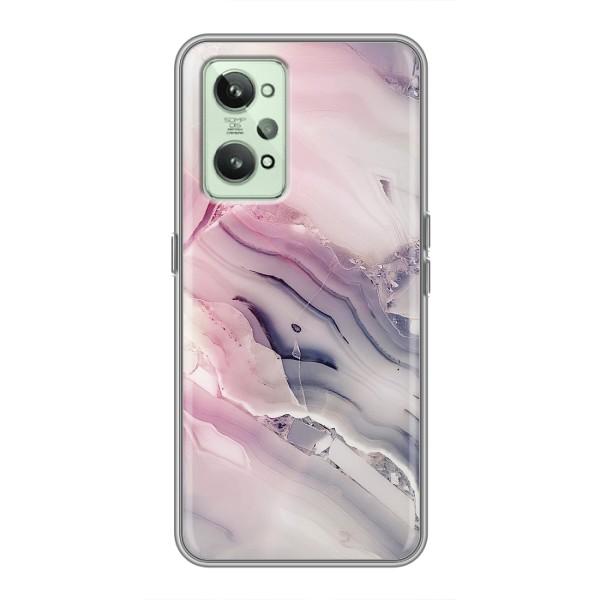 Мраморний чехол на Realme GT2 (VPrint) – Пурпурний Мрамор