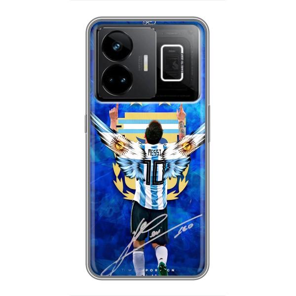 Чехлы для Realme GT3 (Leo чемпион) (AlphaPrint) – Месси сборная