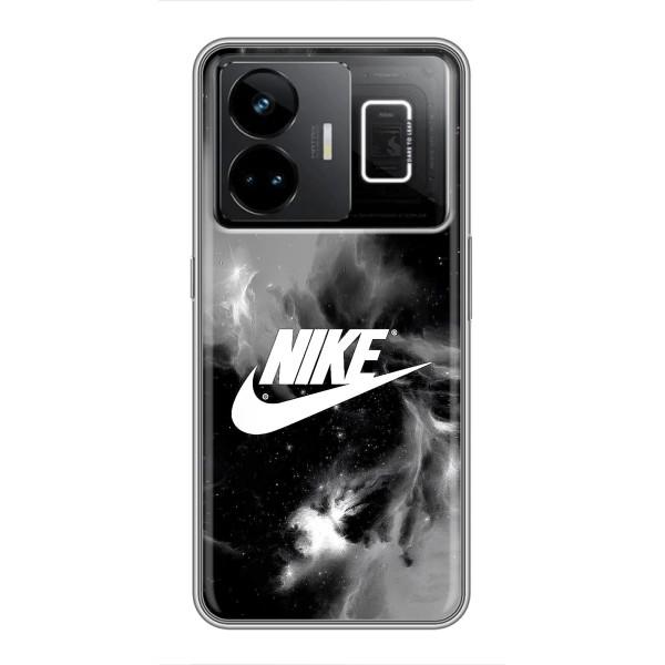 Чехол с логотипом Найк на Realme GT3 – Найк дымчатый