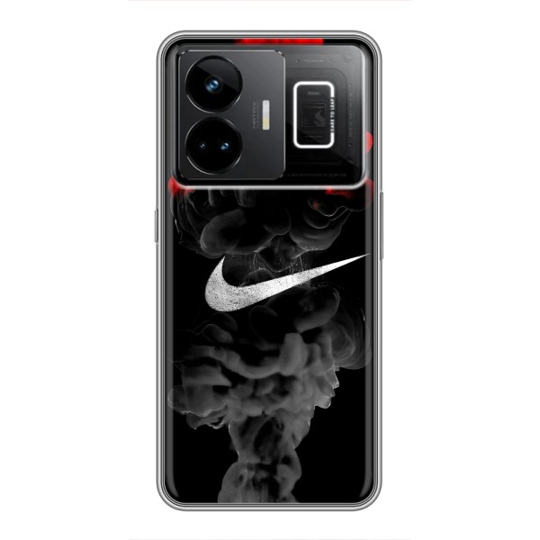 Чехол с логотипом Найк на Realme GT3 – Найк на черном