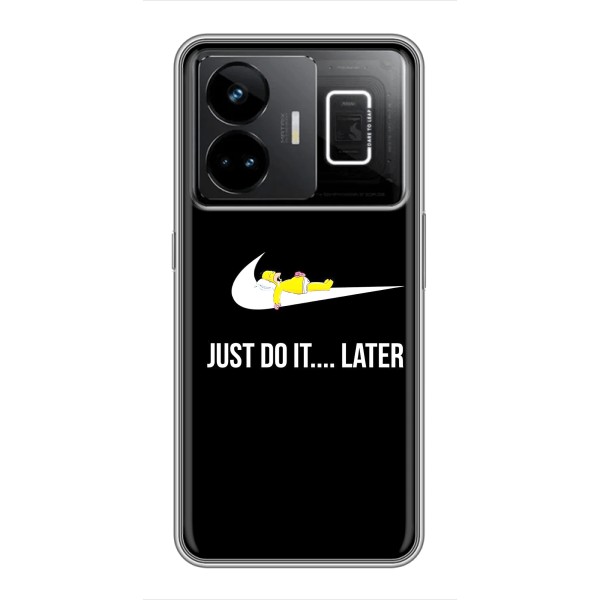 Чехол с логотипом Найк на Realme GT3 – Nike just do it