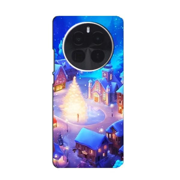 Різдвяні Чохли для Realme GT5 Pro (VPrint) – Різдвяне місто