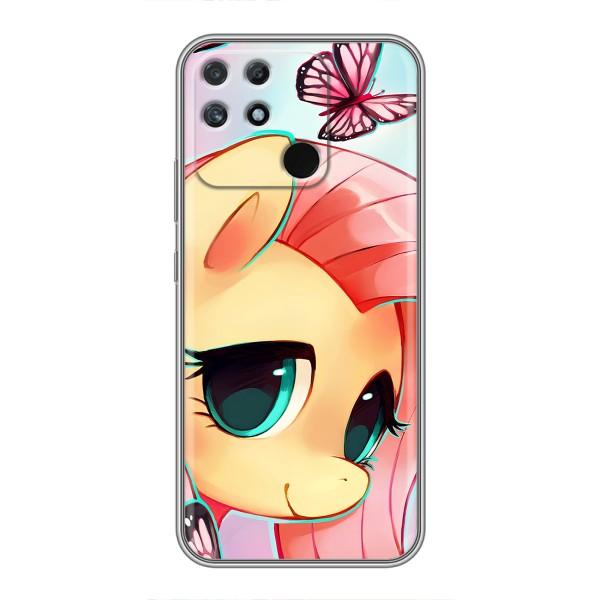 Чехол для Реалми Нарзо 30А - (Единорожки - Новинки) (AlphaPrint) – Племя единорогов