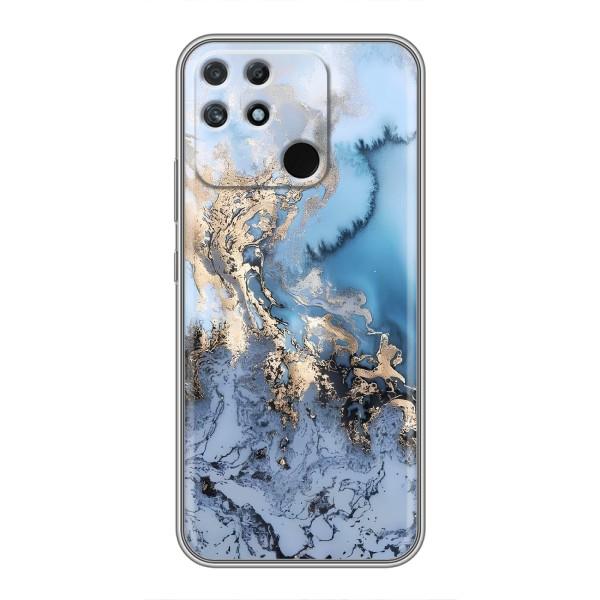 Мраморный чехол на Realme NARZO 30A (VPrint) – Нежный мрамор
