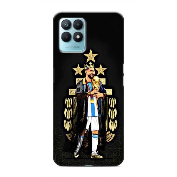 Чохли для Realme NARZO 50 (Leo чемпіон) (AlphaPrint) – Мессі Король