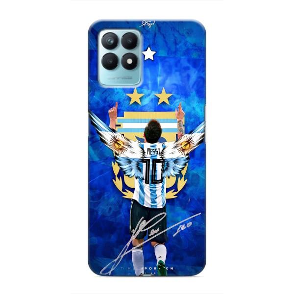 Чохли для Realme NARZO 50 (Leo чемпіон) (AlphaPrint) – Мессі збірна